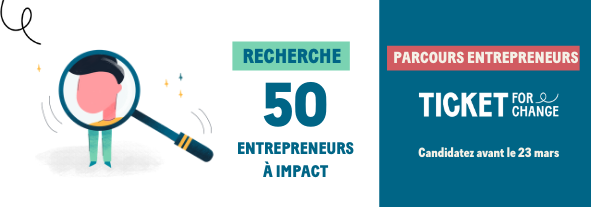 Parcours Entrepreneur Ticket for Change FACEBOOK TWITTERWanted