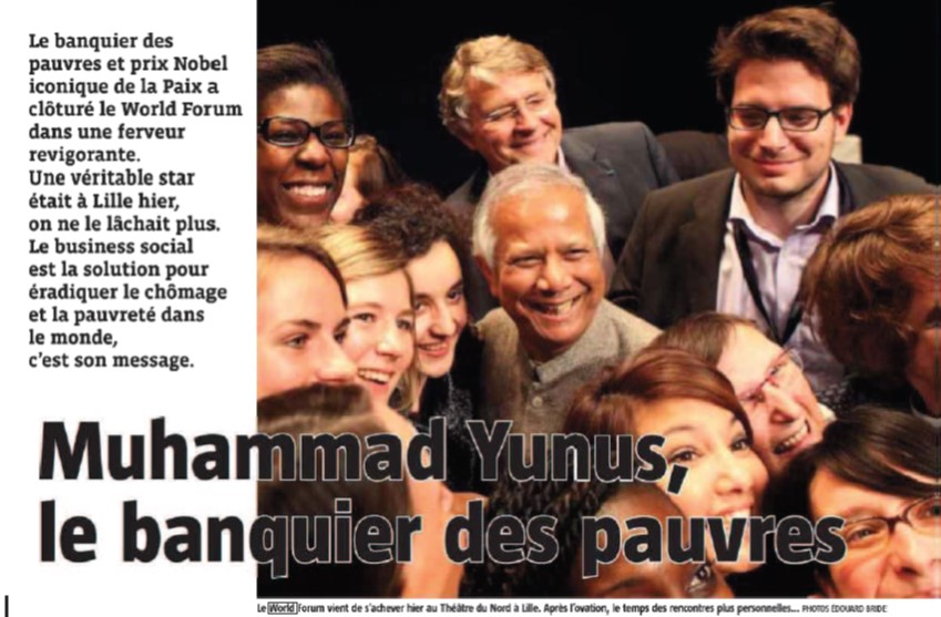 Muhammad Yunus, le banquier des pauvres
